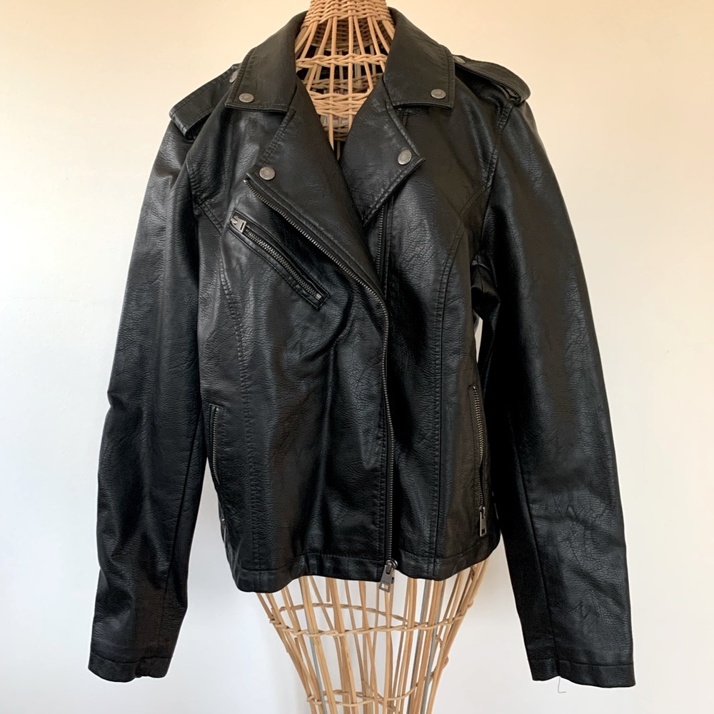 Levi's Leather Moto Jacket